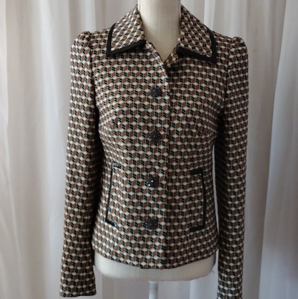 Designer Jacket Blazer. Size 8